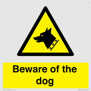 Beware of the dog